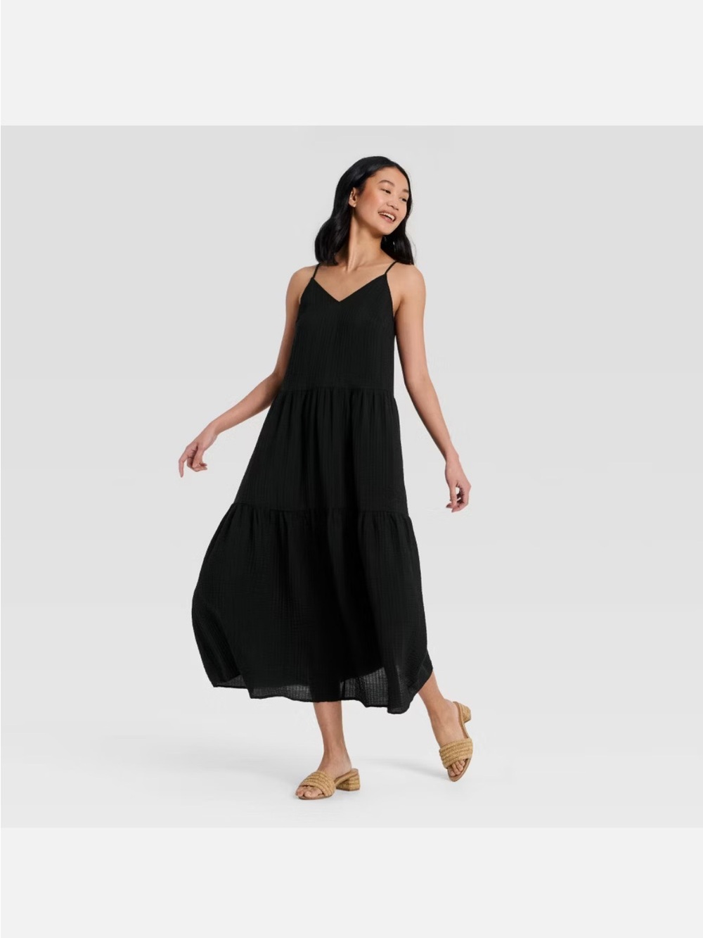 Women Tiered Maxi Dress - A New Day